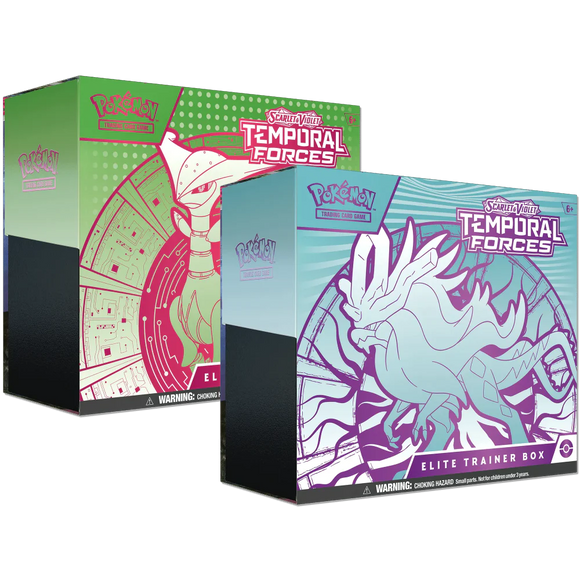 Pokemon TCG S&V Temporal Forces Elite Trainer Box (2 options) Trading Card Games Pokemon USA   