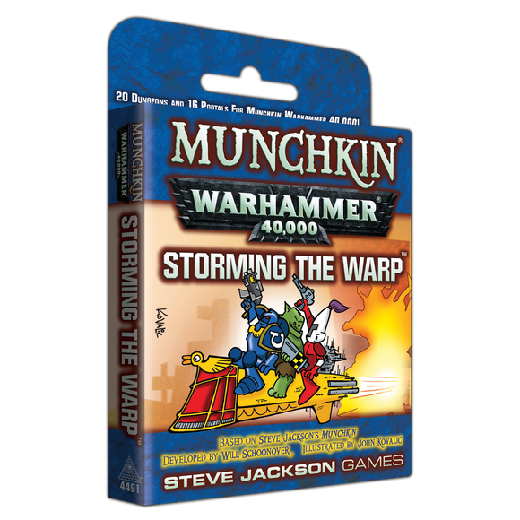 Munchkin Warhammer 40K: Storming the Warp Card Games Steve Jackson Games   