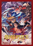 One Piece TCG 70ct Official Sleeves Assortment 4 (4 options) Supplies Bandai DP 3 Captains  