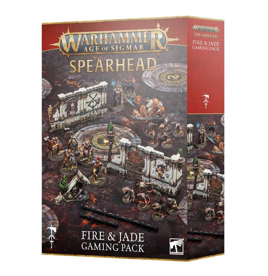 ageha 31冊 Age of Sigmar Spearhead: Fire & Jade Gaming Pack – Common Ground Games