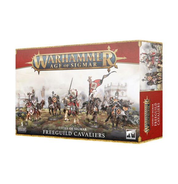 Age of Sigmar Cities of Sigmar Freeguild Cavaliers Miniatures Games Workshop   