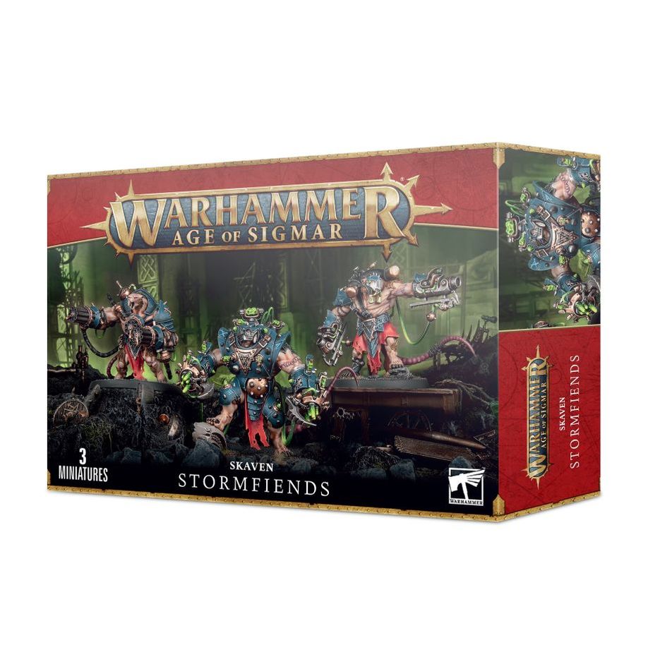 Age of Sigmar Skaven: Stormfiends – Common Ground Games
