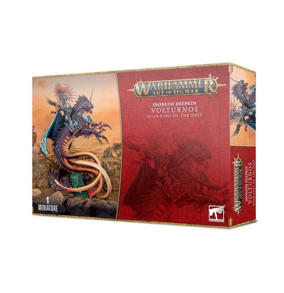 Age of Sigmar Idoneth Deepkin: Volturnos, High King of the Deep