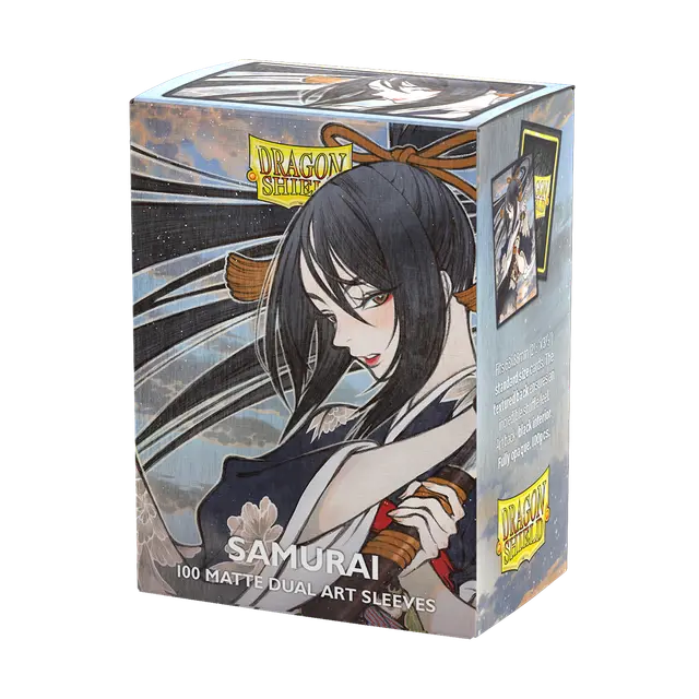 Dragon Shield Matte Dual Art Sleeves: Samurai – Common Ground Games