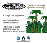 Heroscape: The Grove at Laur’s Edge Terrain Expansion Miniatures Renegade Game Studios   