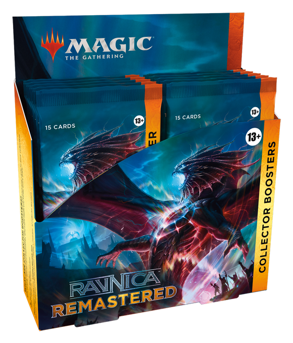 MTG [RVR] Ravnica Remastered Collector Booster Display Trading Card Games Wizards of the Coast   
