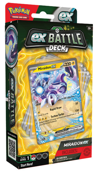 Pokemon TCG Battle Decks: Victini ex and Miraidon ex (2 options) – Common  Ground Games