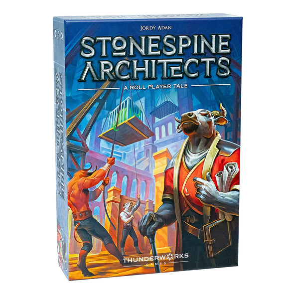 Stonespine Architects: A Roll Player Tale + Mini Expansions Board Games Thunderworks Games   