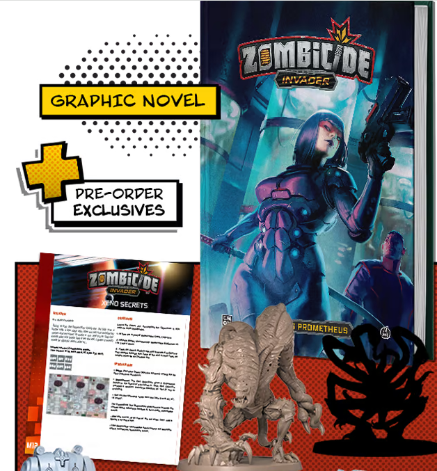 CMON Comics Vol 2 - Zombicide: Invader - Playing Prometheus +