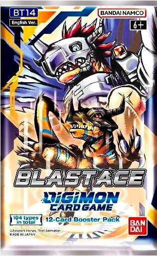 Digimon [BT14] Blast Ace Booster Trading Card Games Bandai   