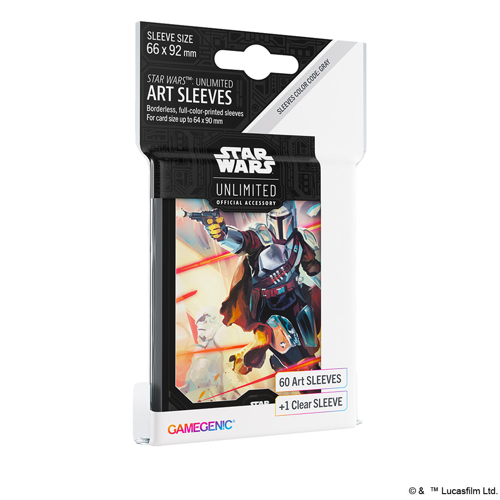 Star Wars Unlimited - Art Sleeves (Mandalorian) Star Wars Unlimited - Art Sleeves (Mandalorian)