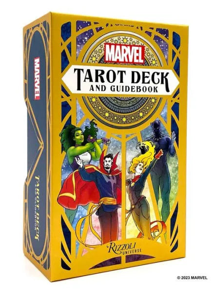 Marvel Tarot Deck and Guidebook Card Games Penguin Random House   