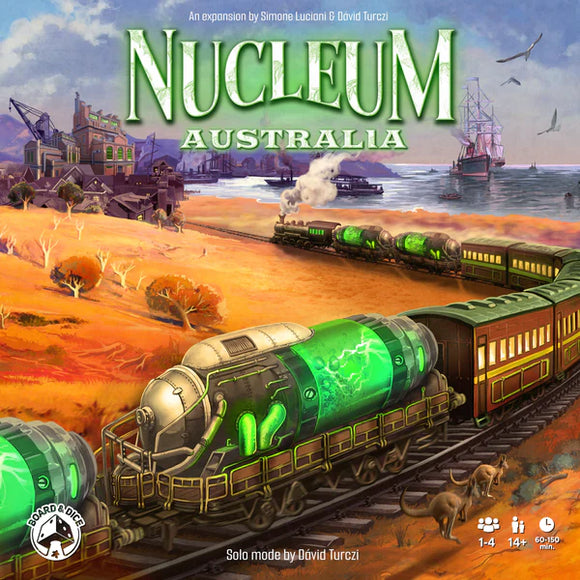 Nucleum: Australia Board Games Board & Dice   