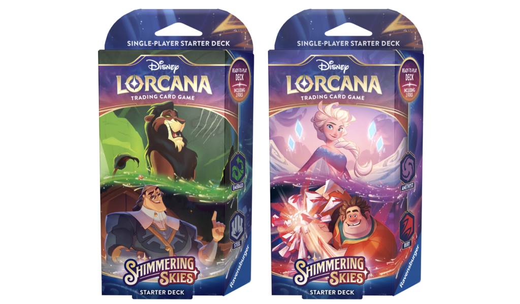 Disney Lorcana Starter Deck Shimmering Skies Emerald & Steel Disney Lorcana Starter Deck Shimmering Skies Emerald & Steel