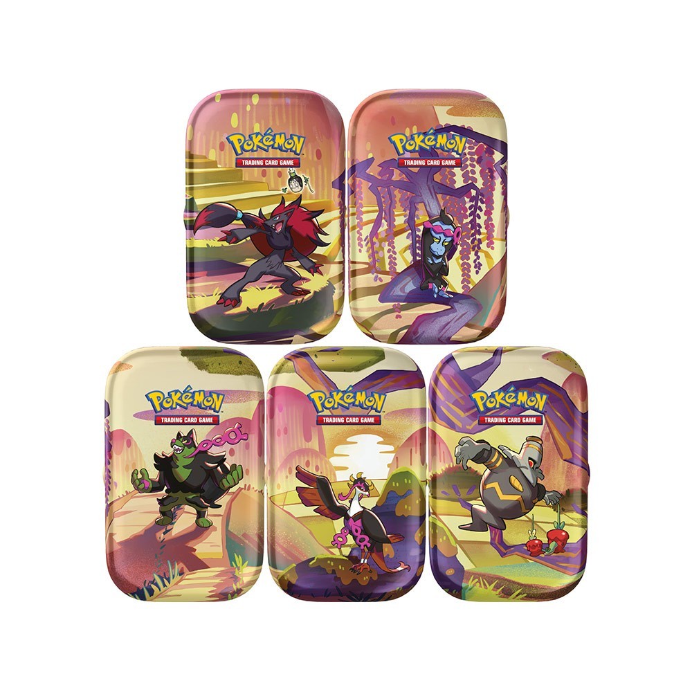 pokemon card mini tins Pokemon TCG: Scarlet & Violet Shrouded Fable Mini Tins (6 options)