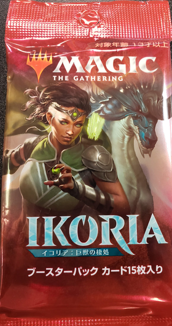 MTG: Ikoria Japanese Booster Pack Trading Card Games Wizards of the Coast   