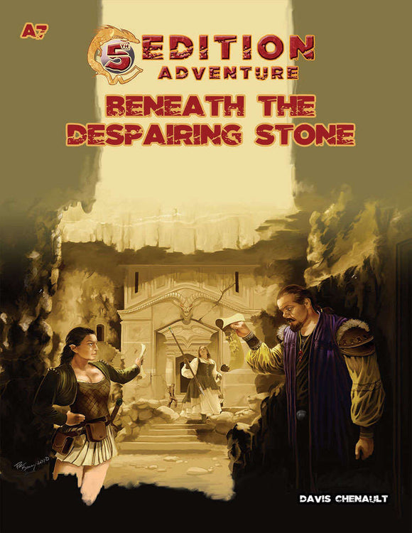5th Edition Adventure A7 Beneath the Despairing Stone (D&D 5e Compatible) Home page Other   
