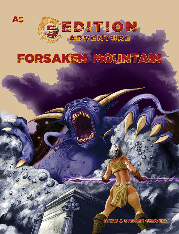 5th Edition Adventure A8 Forsaken Mountain (D&D 5e Compatible) Home page Other   