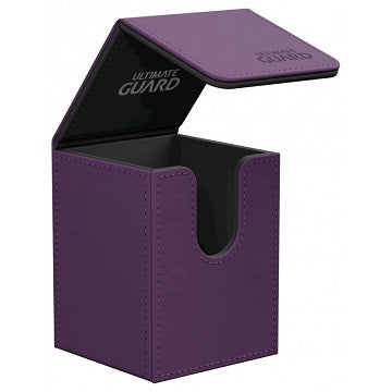 Ultimate Guard 100+ Leatherette Flip Deck Box Purple (10401) Home page Ultimate Guard   