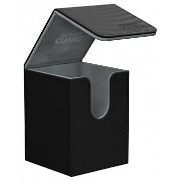 Ultimate Guard 100+ XenoSkin Flip Deck Box Black (10386) Home page Ultimate Guard   