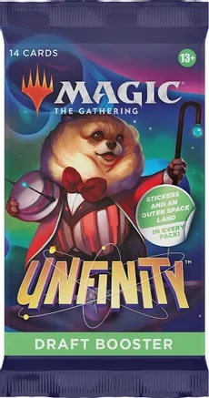 MTG: Unfinity Draft Booster Trading Card Games Wizards of the Coast   