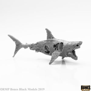 Reaper Miniatures Bones Black Zombie Shark (44112) Home page Reaper Miniatures   