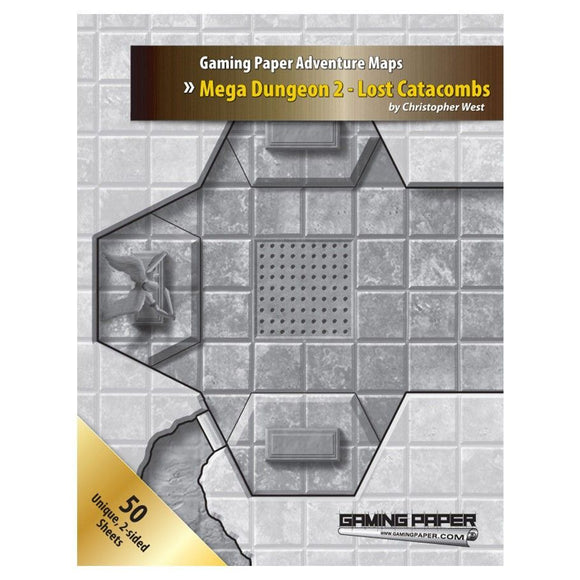Gaming Paper Advanced Mega Dungeon 2 - Lost Catacombs Role Playing Games Other   