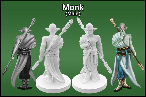 Krakenships Miniatures Phoradin Male Monk  Other   