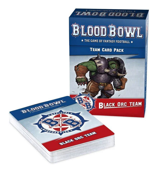 Blood Bowl Black Orc Team Cards  Games Workshop   