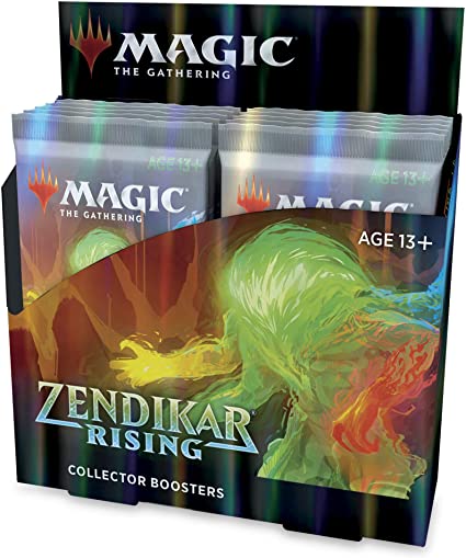 MTG: Zendikar Rising Collector Booster Box Trading Card Games Wizards of the Coast   