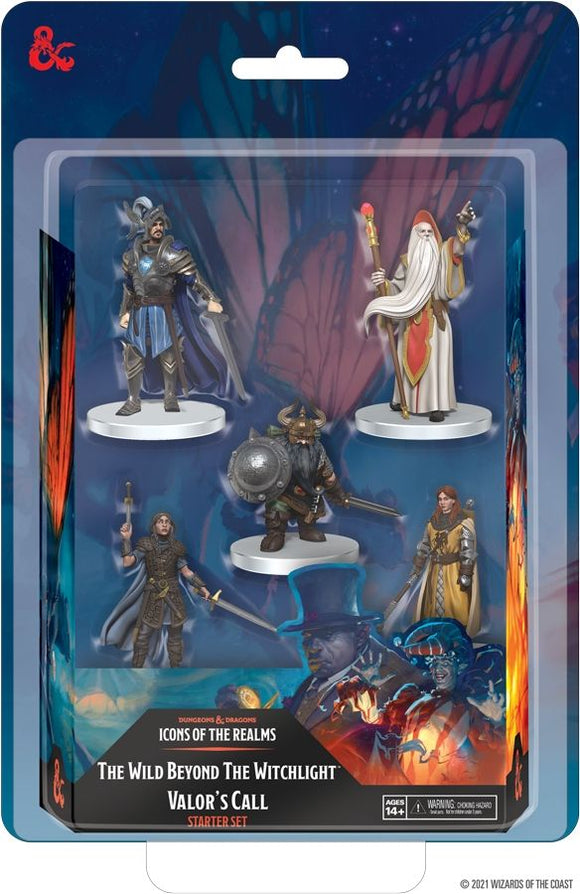 D&D Icons of the Realms The Wild Beyond the Witchlight Valor's Call Starter Set  WizKids   