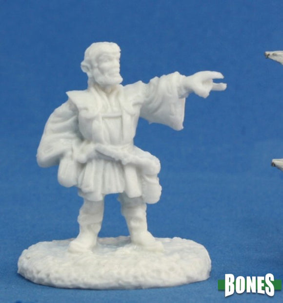 Reaper Miniatures Bones Balto Burrowell, Gnome Wizard (77166) Home page Reaper Miniatures   