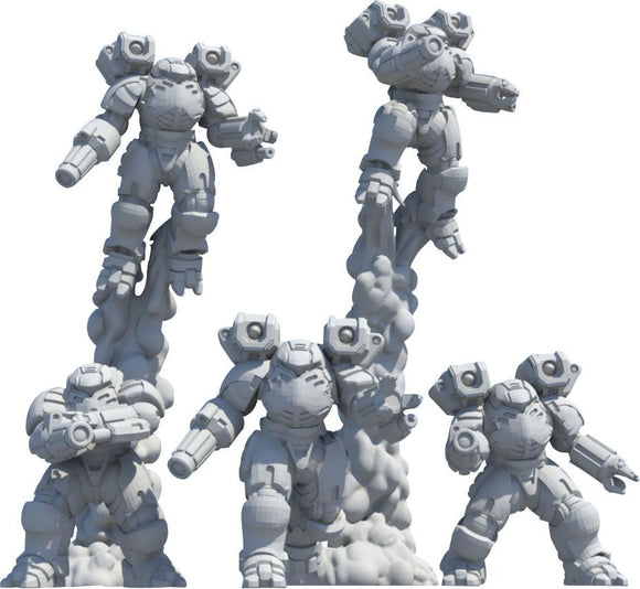 BattleTech Miniature Force Pack: Clan Elemental Star Miniatures Catalyst Game Labs   