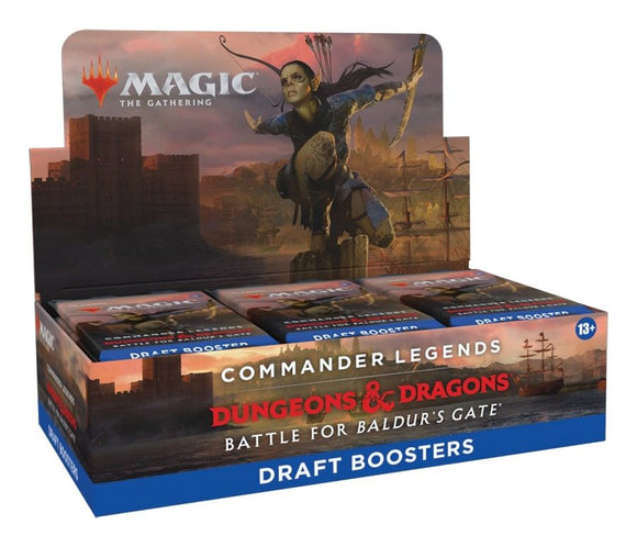 MTG: Commander Legends 2: Baldur's Gate: Draft Booster Box  Wizards of the Coast   