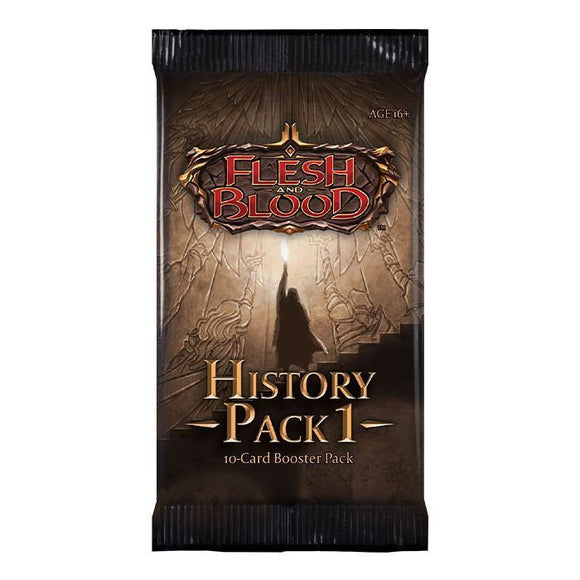 Flesh & Blood History Pack 1 Booster Pack  Common Ground Games   