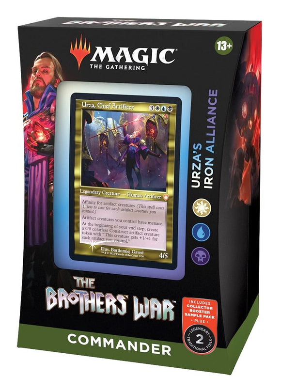 MTG: The Brothers' War CMDR Urza's Iron Alliance Trading Card Games Wizards of the Coast   