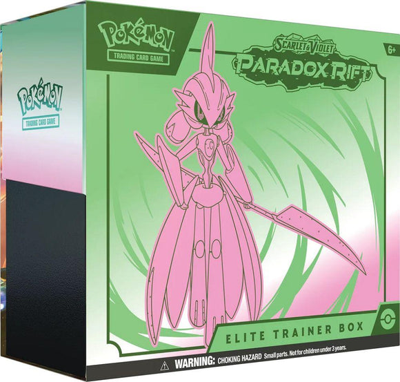 Pokemon TCG S&V Paradox Rift Elite Trainer Box Iron Bundle  Pokemon USA   