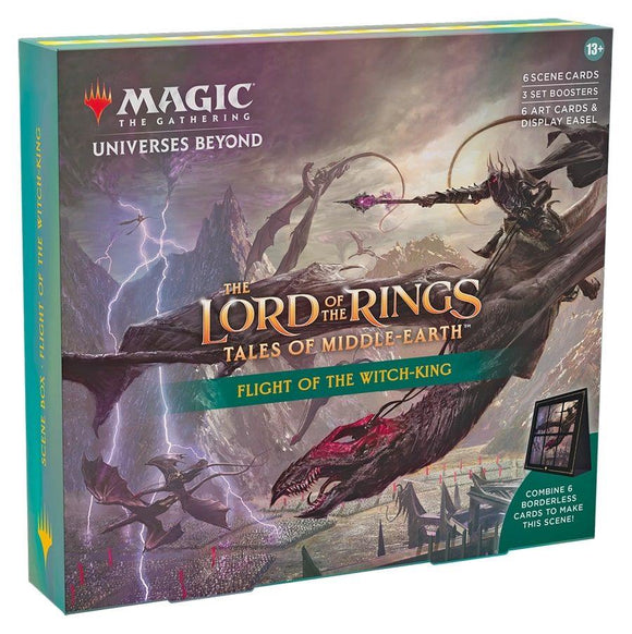 MTG: Lord of the Rings: Tales of Middle-Earth: Scene Box: Flight of the Witch King Trading Card Games Wizards of the Coast   