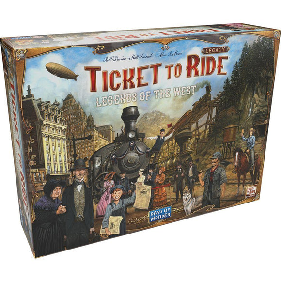 Ticket to Ride Legacy: Legends of the West (2 options) Board Games Asmodee TTR Legacy  