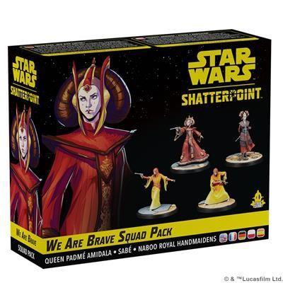 Star Wars Shatterpoint: We Are Brave Squad Pack Miniatures Asmodee   