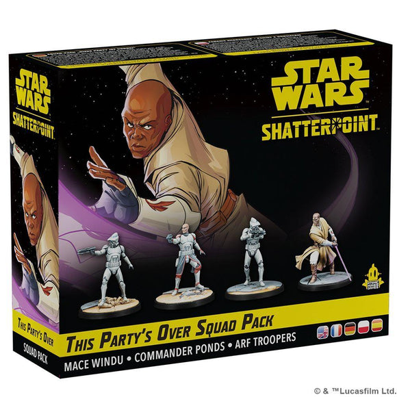 Star Wars Shatterpoint: This Party's Over Squad Pack Miniatures Asmodee   