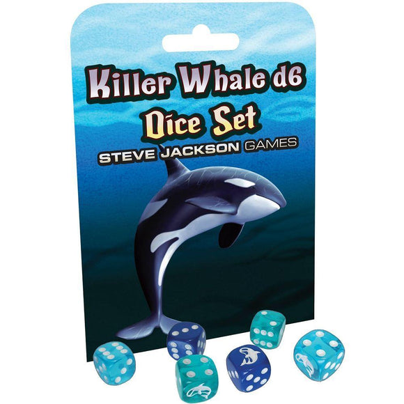Killer Whale D6 Set  Steve Jackson Games   