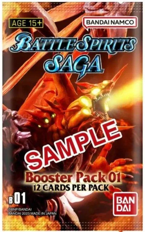 Battle Spirits Saga [BS01] Set 01 Booster Pack  Bandai   
