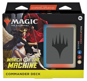 MTG: March of the Machine Commander Deck Divine Convocation Trading Card Games Wizards of the Coast   