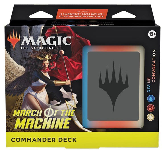 MTG: March of the Machine Commander Deck Divine Convocation Trading Card Games Wizards of the Coast   