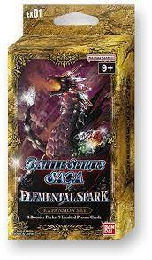 Battle Spirits Saga EX01 Elemental Spark Trading Card Games Bandai   