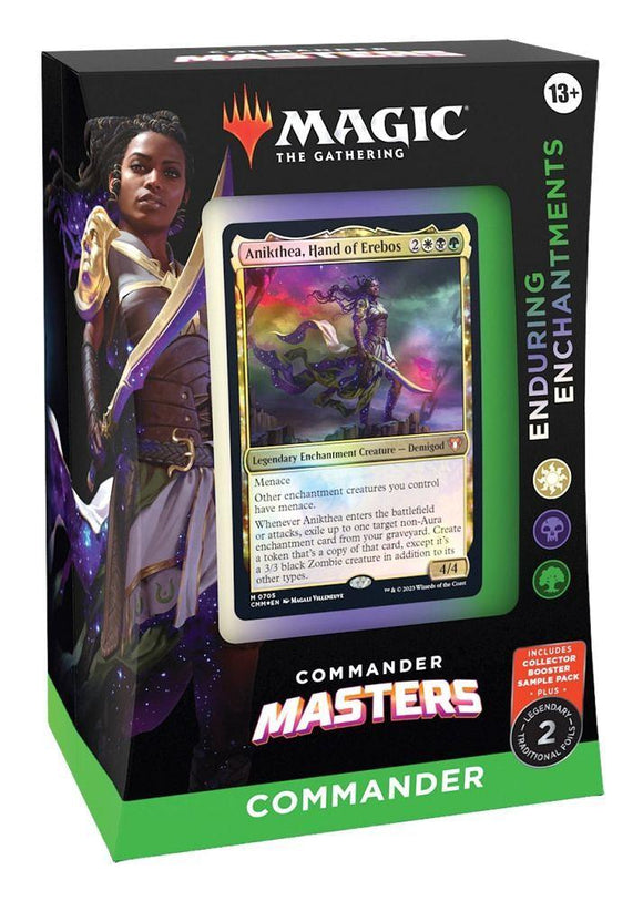 MTG: Commander Masters Commander Deck: Enduring Enchantments Trading Card Games Wizards of the Coast   
