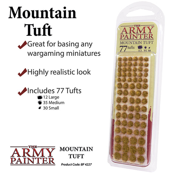 Army Painter Basing: Battlefields Mountain Tuft Home page Army Painter   
