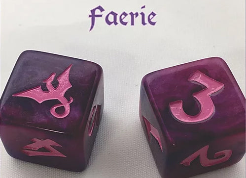Black Oak Workshop Dragon Faerie Purple/Pink Single D6 Home page Other   