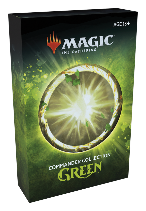 MTG: Commander Green Regular Trading Card Games Wizards of the Coast   